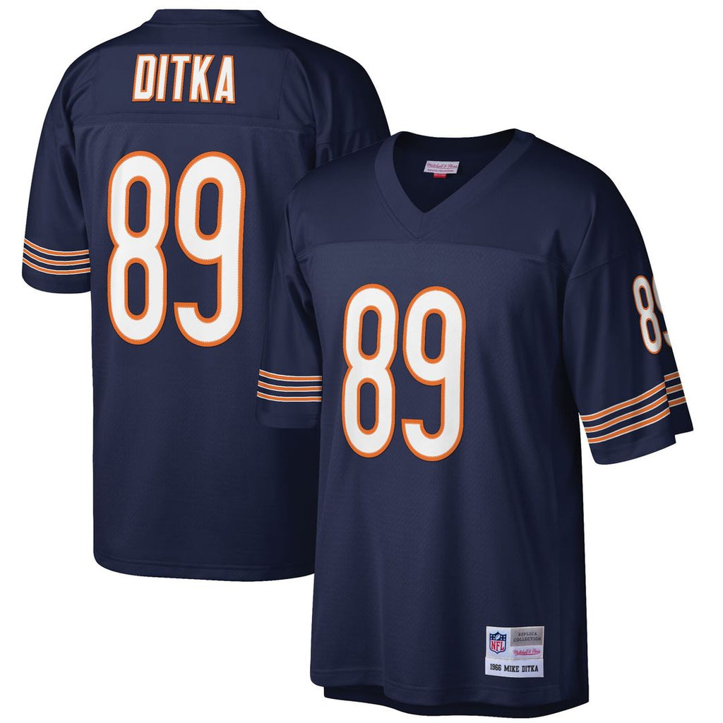 Mike Ditka Chicago Bears Mitchell & Ness Retired Player Legacy Replica Jersey - Navy Official NFL Team Apparel Football Fan Gear