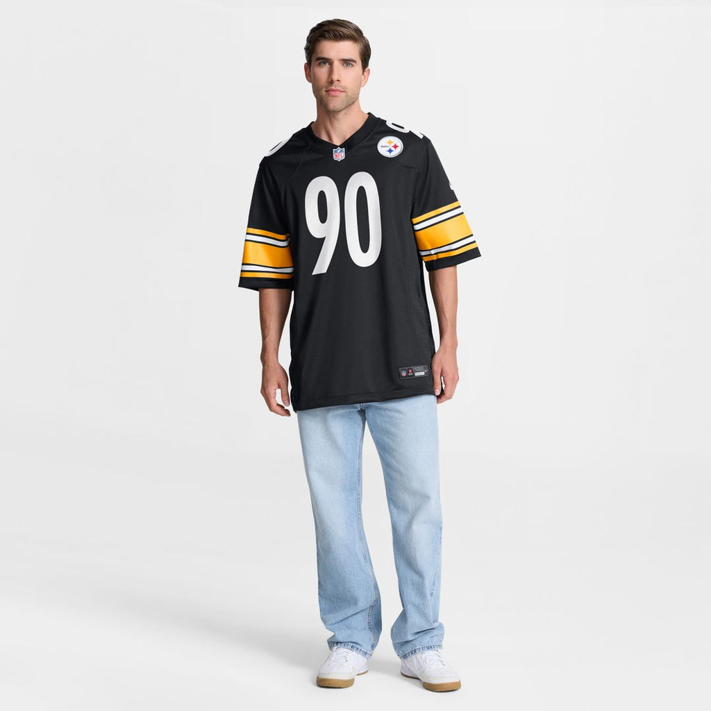 T.J. Watt Pittsburgh Steelers Nike Game Jersey - Black Official NFL Team Apparel Football Fan Gear