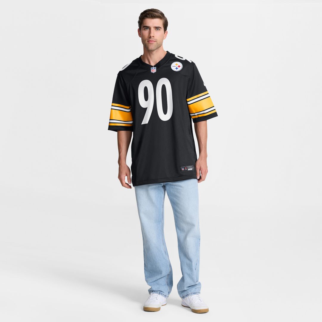 T.J. Watt Pittsburgh Steelers Nike Game Jersey - Black Official NFL Team Apparel Football Fan Gear