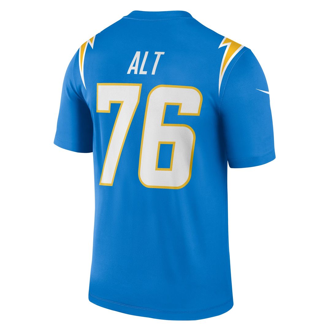 Joe Alt Los Angeles Chargers Nike Legend Player Performance Top - Powder Blue NFL Fan Gear Popular Style