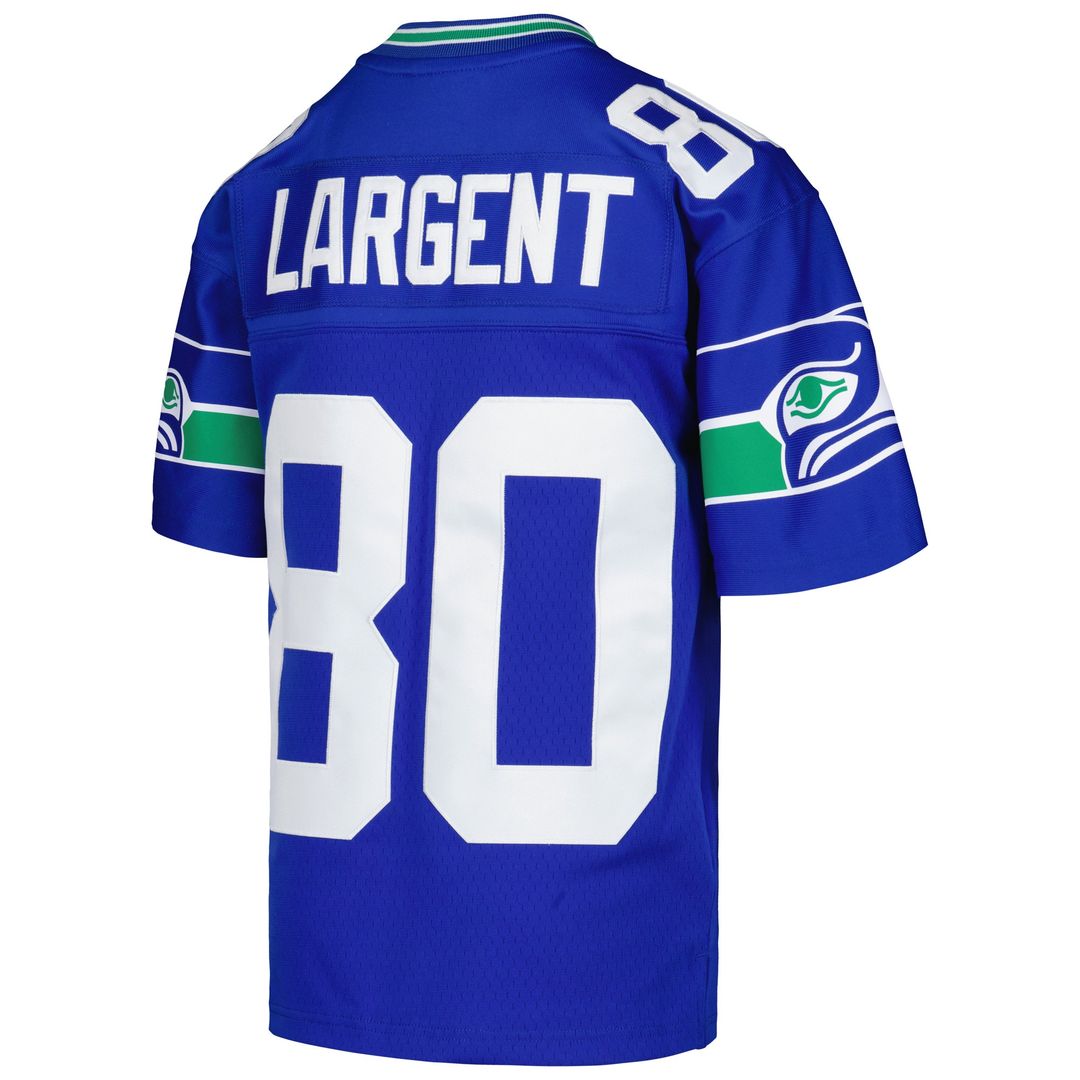 Steve Largent Seattle Seahawks Mitchell & Ness Youth 1985 Retired Player Legacy Jersey - Royal Official NFL Team Apparel Football Fan Gear