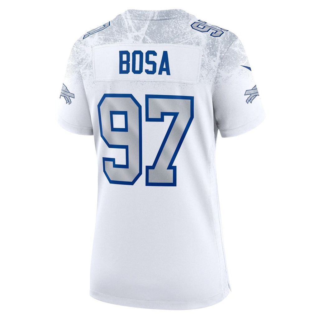 Joey Bosa Buffalo Bills Nike Women's 2025 Rivalries Collection Game Jersey - White Official NFL Team Apparel Football Fan Gear