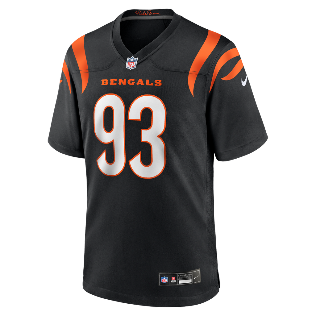 McKinnley Jackson Cincinnati Bengals Nike Game Jersey - Black Official NFL Team Apparel Football Fan Gear