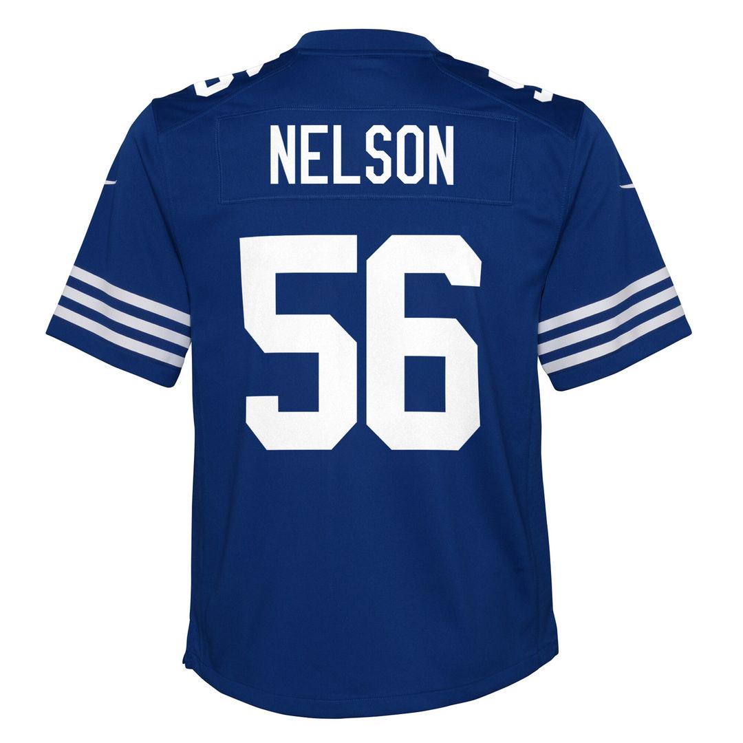 Quenton Nelson Indianapolis Colts Nike Youth Game Jersey - Royal Official NFL Team Apparel Football Fan Gear