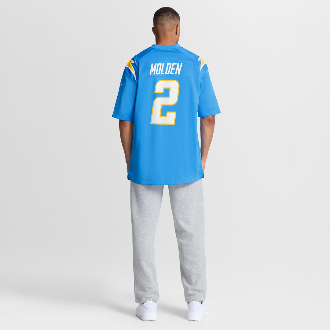 Elijah Molden Los Angeles Chargers Nike Team Game Jersey - Powder Blue Official NFL Team Apparel Football Fan Gear