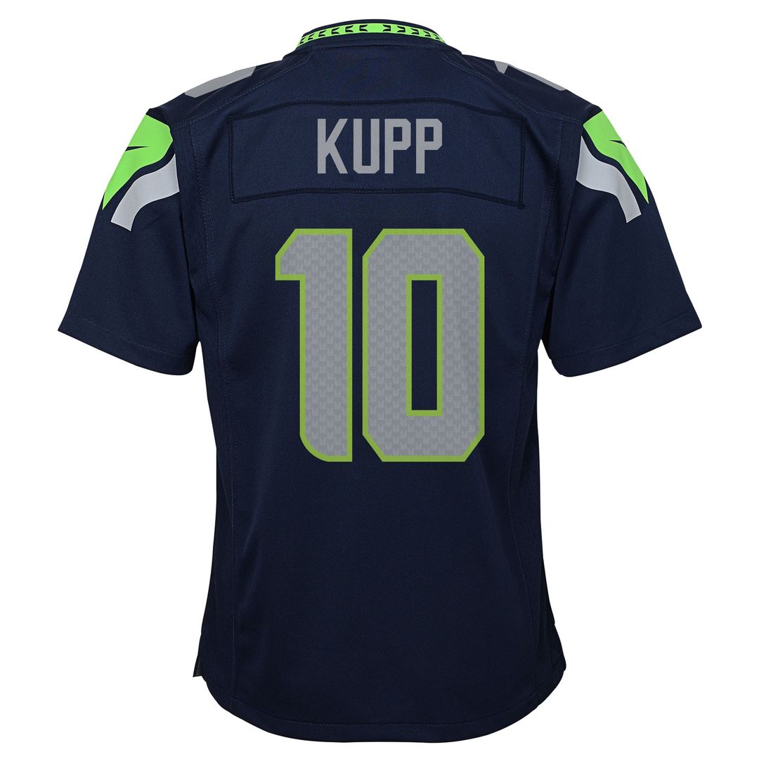 Cooper Kupp Seattle Seahawks Nike Youth Game Jersey - College Navy Official NFL Team Apparel Football Fan Gear