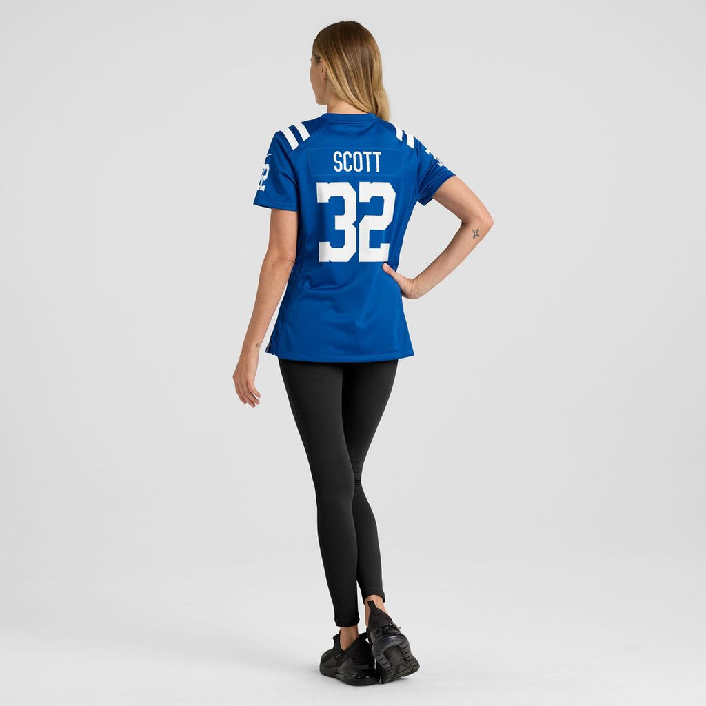 Daniel Scott Indianapolis Colts Nike Women's Team Game Jersey - Royal Official NFL Team Apparel Football Fan Gear