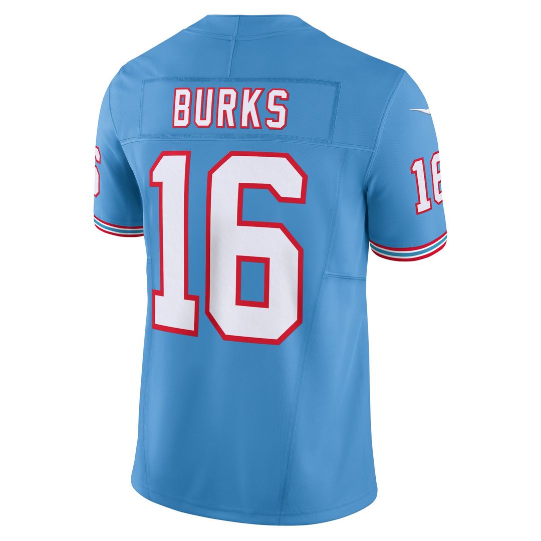 Treylon Burks Tennessee Titans Nike Vapor F.U.S.E. Limited Jersey - Light Blue Official NFL Team Apparel Football Fan Gear