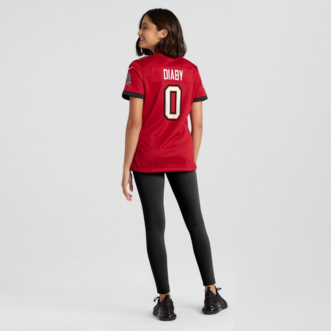 YaYa Diaby Tampa Bay Buccaneers Nike Women's Game Jersey - Red Official NFL Team Apparel Football Fan Gear