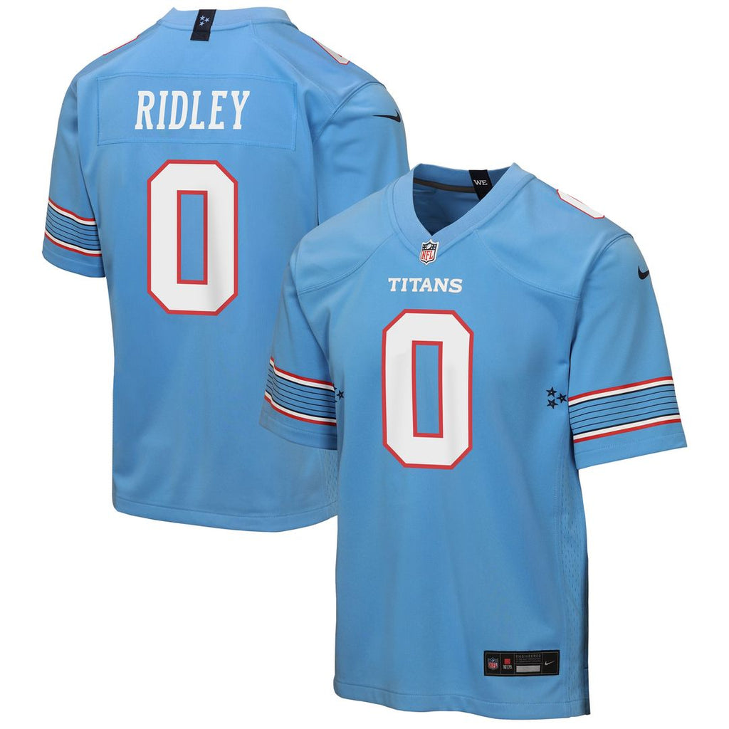 Calvin Ridley Tennessee Titans Nike Youth Game Jersey - Light Blue Official NFL Team Apparel Football Fan Gear