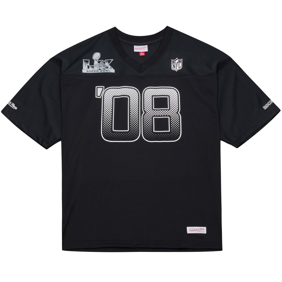 Super Bowl LX Mitchell & Ness x Roc Nation Legacy Jersey - Black Official NFL Team Apparel Football Fan Gear