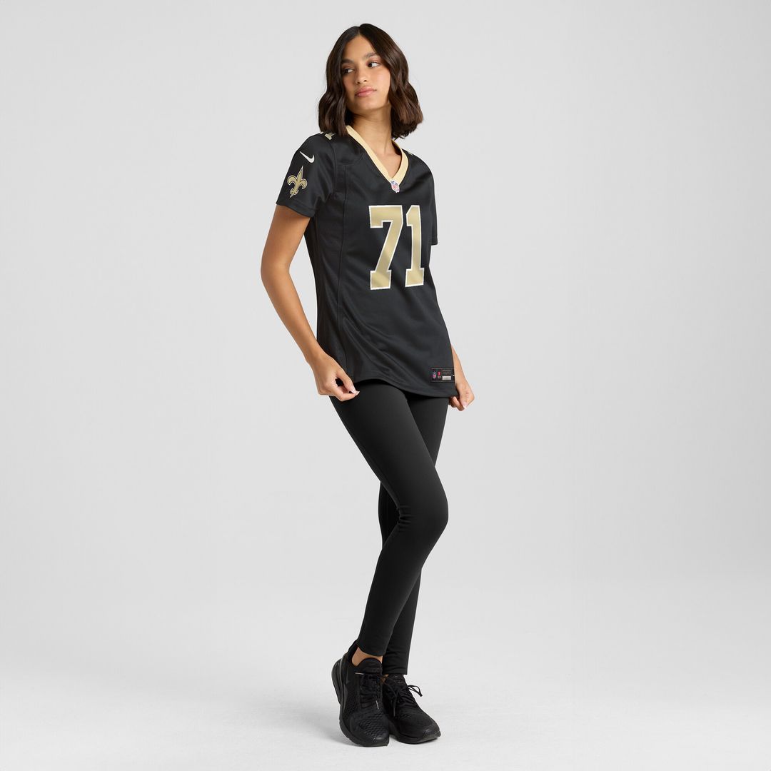 Ryan Ramczyk New Orleans Saints Nike Women's Game Jersey - Black Official NFL Team Apparel Football Fan Gear