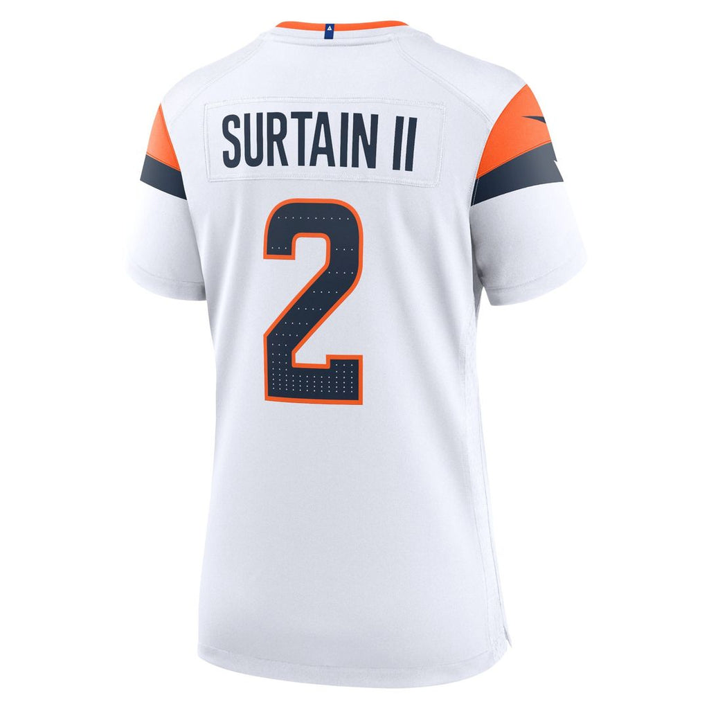 Patrick Surtain II Denver Broncos Nike Women's Alternate Game Jersey - Navy Official NFL Team Apparel Football Fan Gear