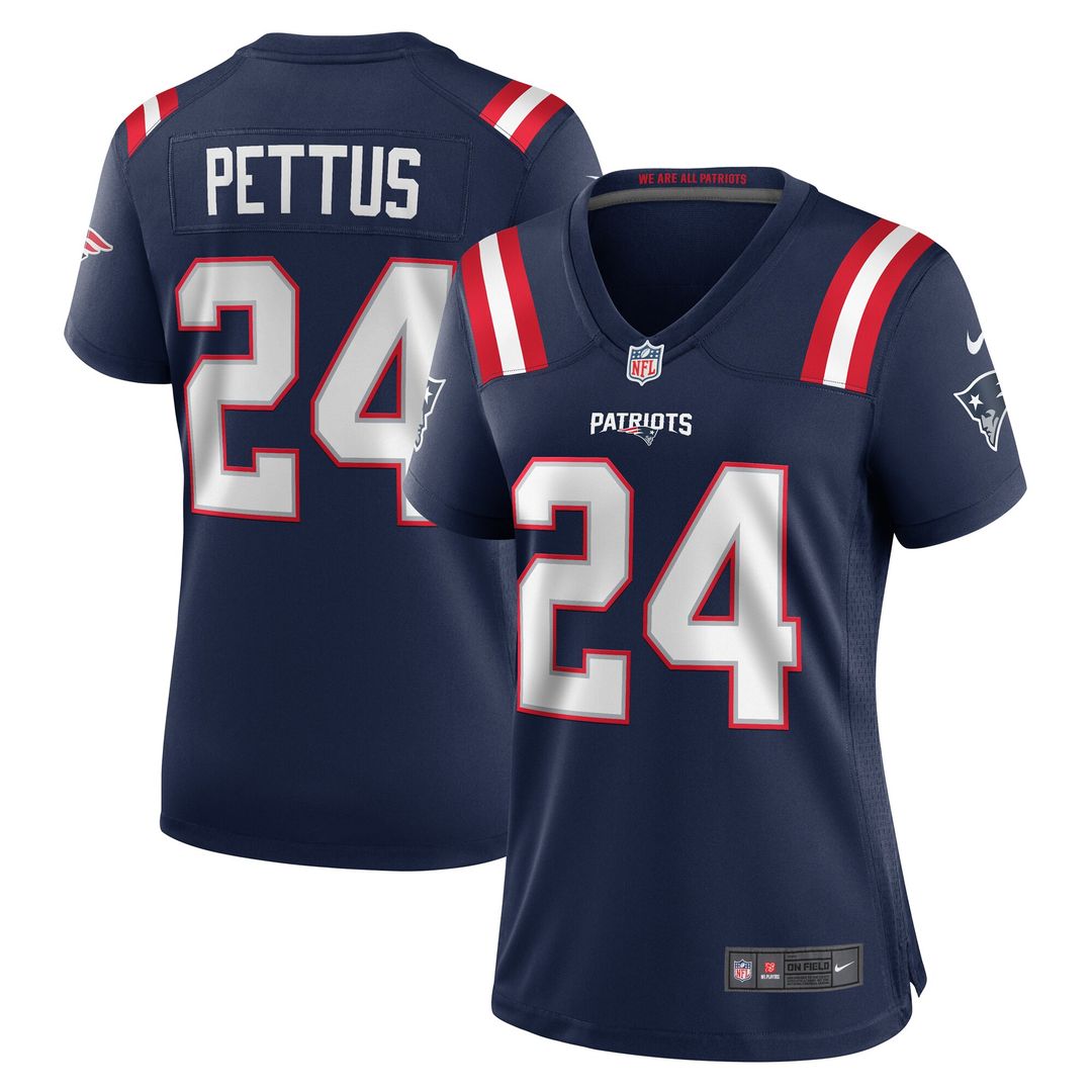 Dell Pettus New England Patriots Nike Women's Game Jersey - Navy Official NFL Team Apparel Football Fan Gear