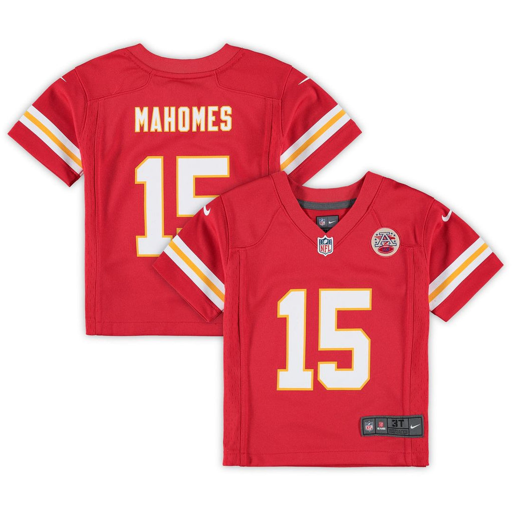 Patrick Mahomes Kansas City Chiefs Nike Toddler Game Jersey - Red Official NFL Team Apparel Football Fan Gear