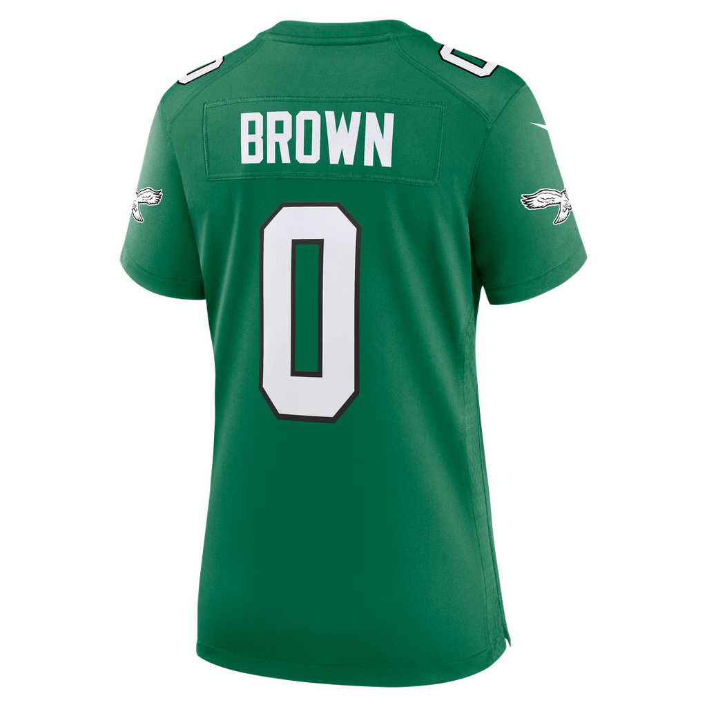 Marquise Brown Philadelphia Eagles Nike Women's Alternate Game Jersey - Kelly Green Official NFL Team Apparel Football Fan Gear