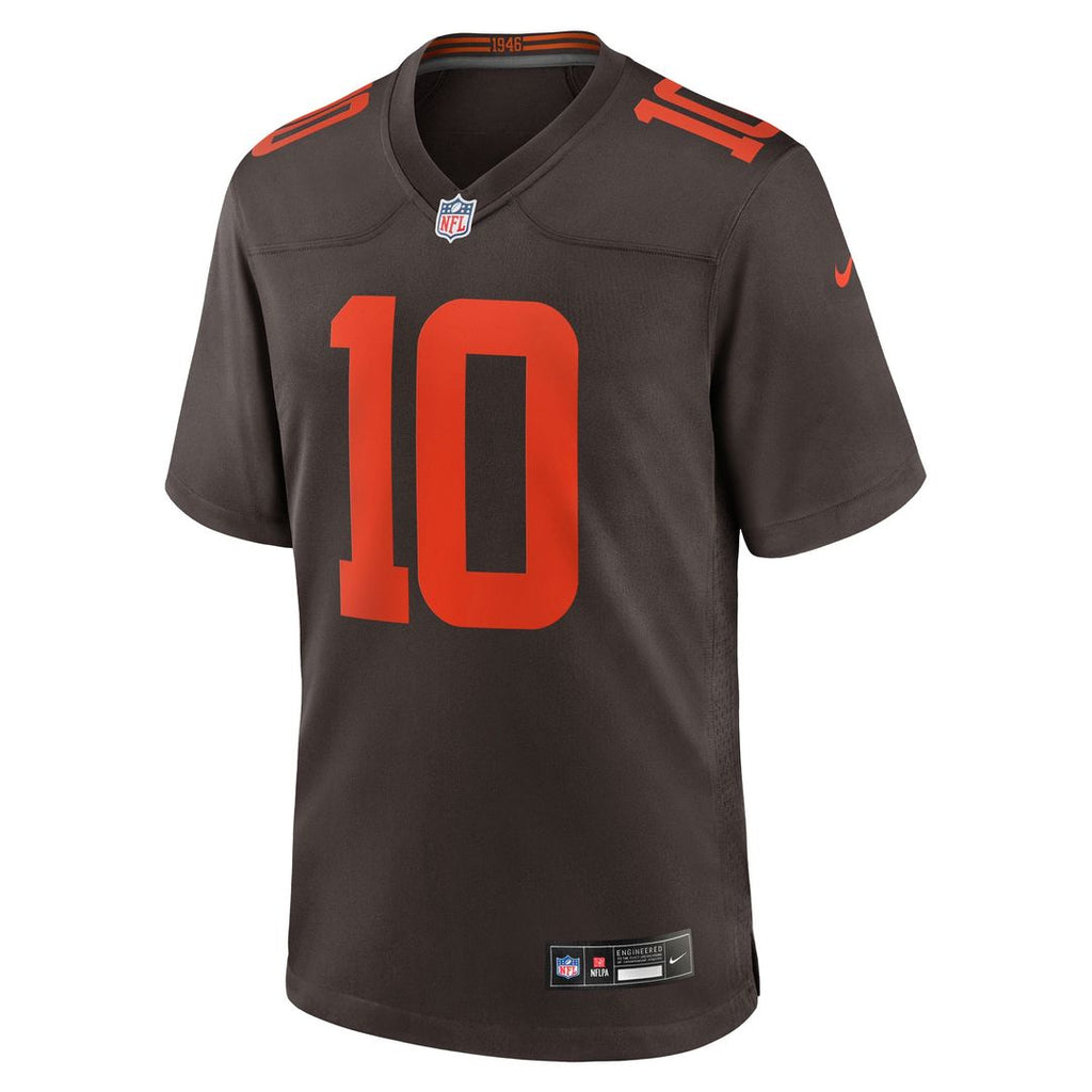 Quinshon Judkins Cleveland Browns Nike Alpha Dawg Game Jersey - Brown Official NFL Team Apparel Football Fan Gear