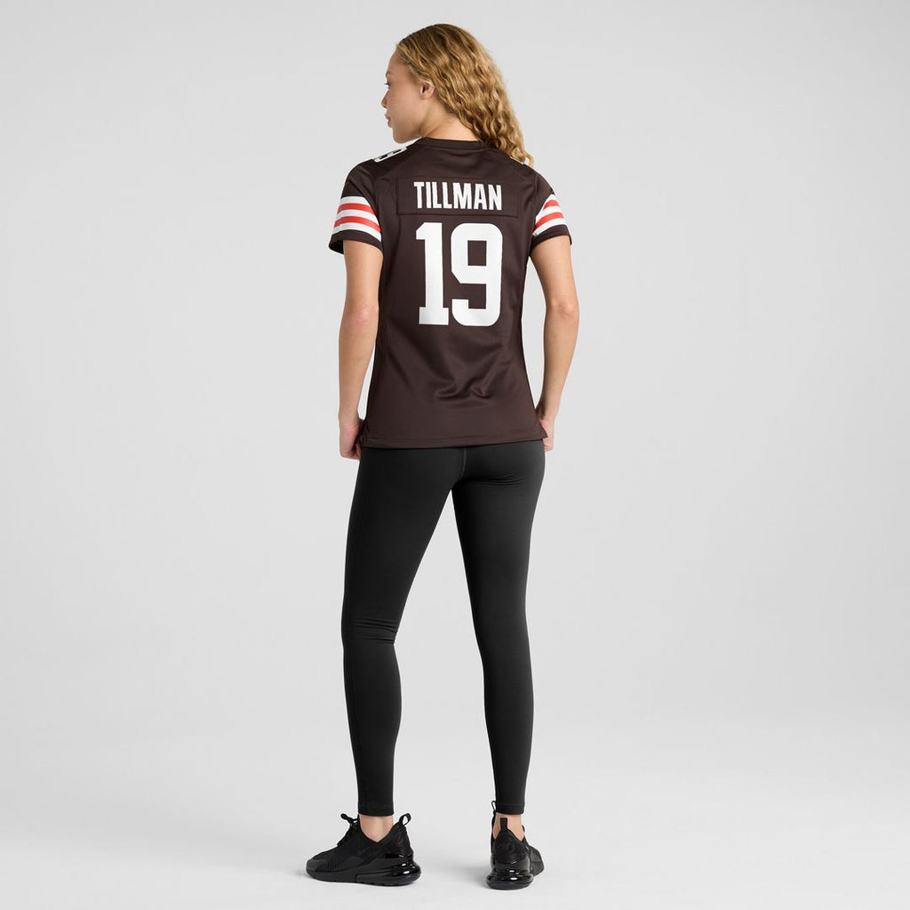 Cedric Tillman Cleveland Browns Nike Women's Game Jersey - Brown Official NFL Team Apparel Football Fan Gear