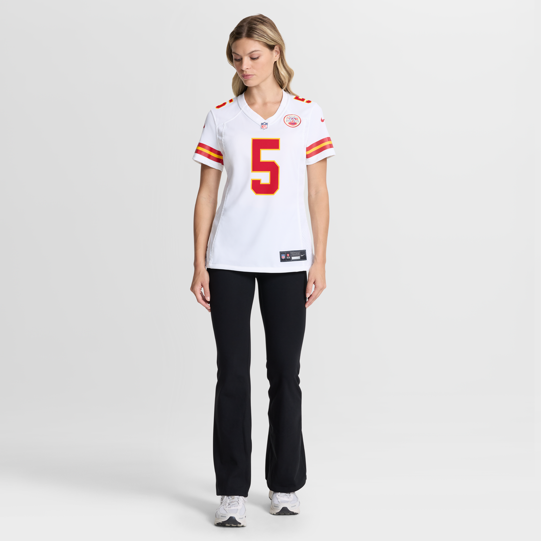 Mansoor Delane Kansas City Chiefs Nike Women's Game Jersey - White Official NFL Team Apparel Football Fan Gear