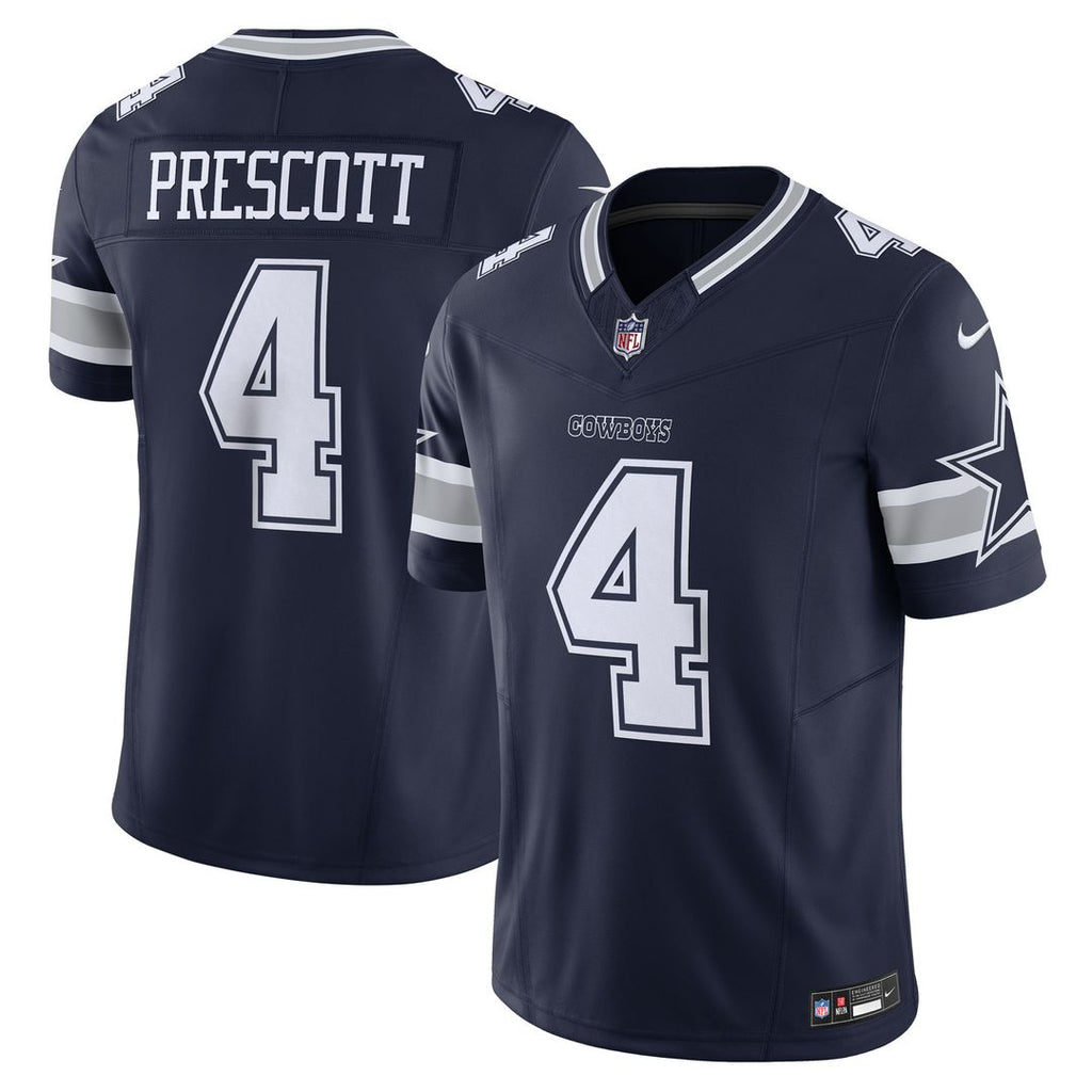 Dak Prescott Dallas Cowboys Nike Vapor F.U.S.E. Limited Jersey - Navy Official NFL Team Apparel Football Fan Gear