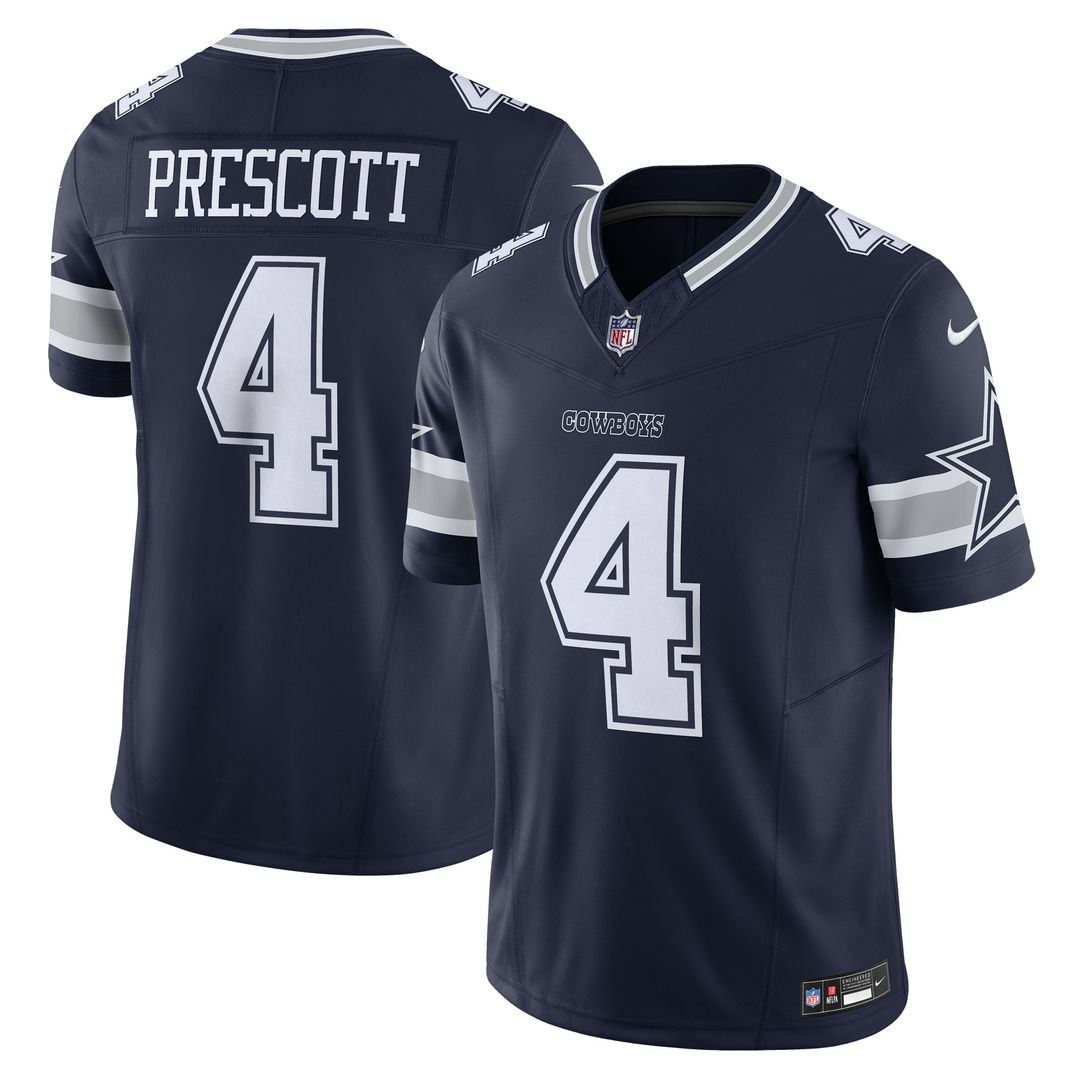 Dak Prescott Dallas Cowboys Nike Vapor F.U.S.E. Limited Jersey - Navy Official NFL Team Apparel Football Fan Gear