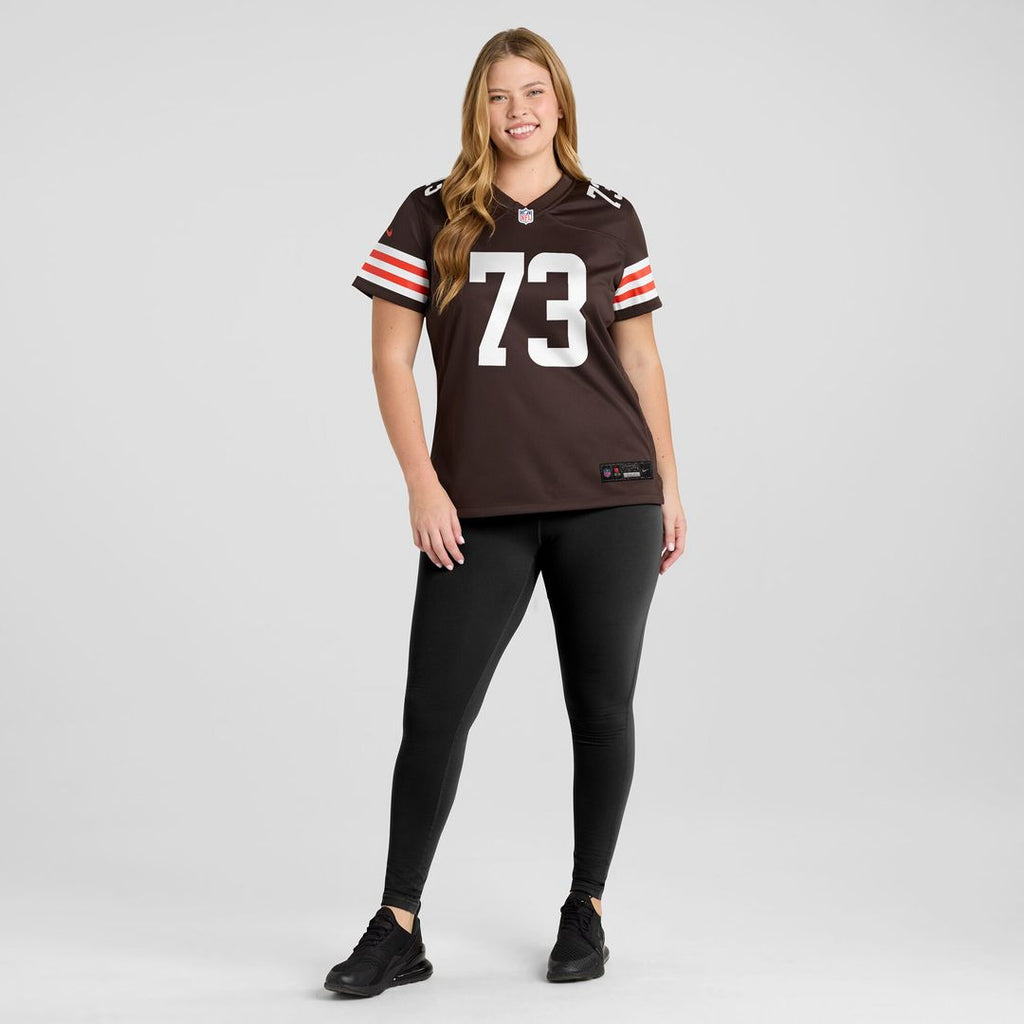 Joe Thomas Cleveland Browns Nike Women's Retired Game Player Jersey - Brown Official NFL Team Apparel Football Fan Gear