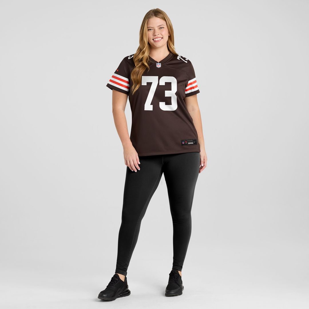 Joe Thomas Cleveland Browns Nike Women's Retired Game Player Jersey - Brown Official NFL Team Apparel Football Fan Gear