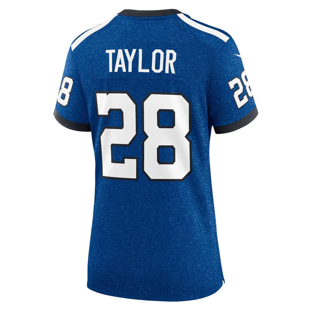 Jonathan Taylor Indianapolis Colts Nike Women's Indiana Nights Alternate Game Jersey - Royal Official NFL Team Apparel Football Fan Gear