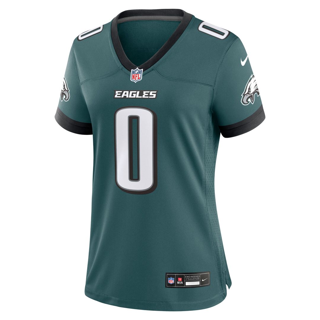 Marquise Brown Philadelphia Eagles Nike Women's Team Game Jersey - Midnight Green Official NFL Team Apparel Football Fan Gear