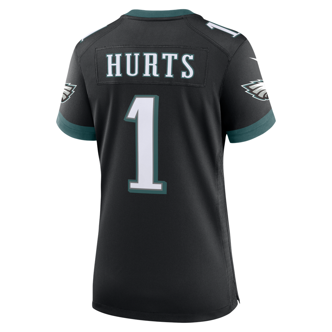 Jalen Hurts Philadelphia Eagles Nike Women's Alternate Game Jersey - Black Official NFL Team Apparel Football Fan Gear
