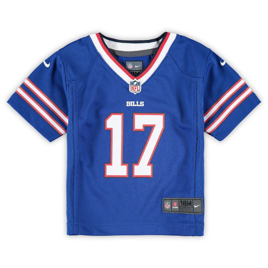 Josh Allen Buffalo Bills Nike Infant Team Player Game Jersey - Royal Official NFL Team Apparel Football Fan Gear