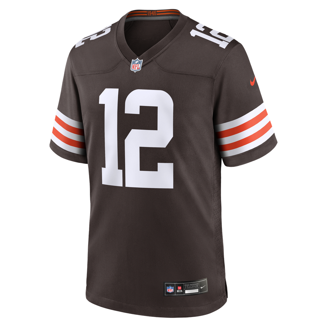 Denzel Boston Cleveland Browns Nike Game Jersey - Brown Official NFL Team Apparel Football Fan Gear