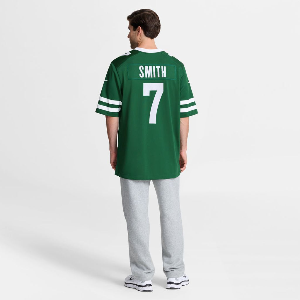 Geno Smith New York Jets Nike Game Jersey - Legacy Green Official NFL Team Apparel Football Fan Gear