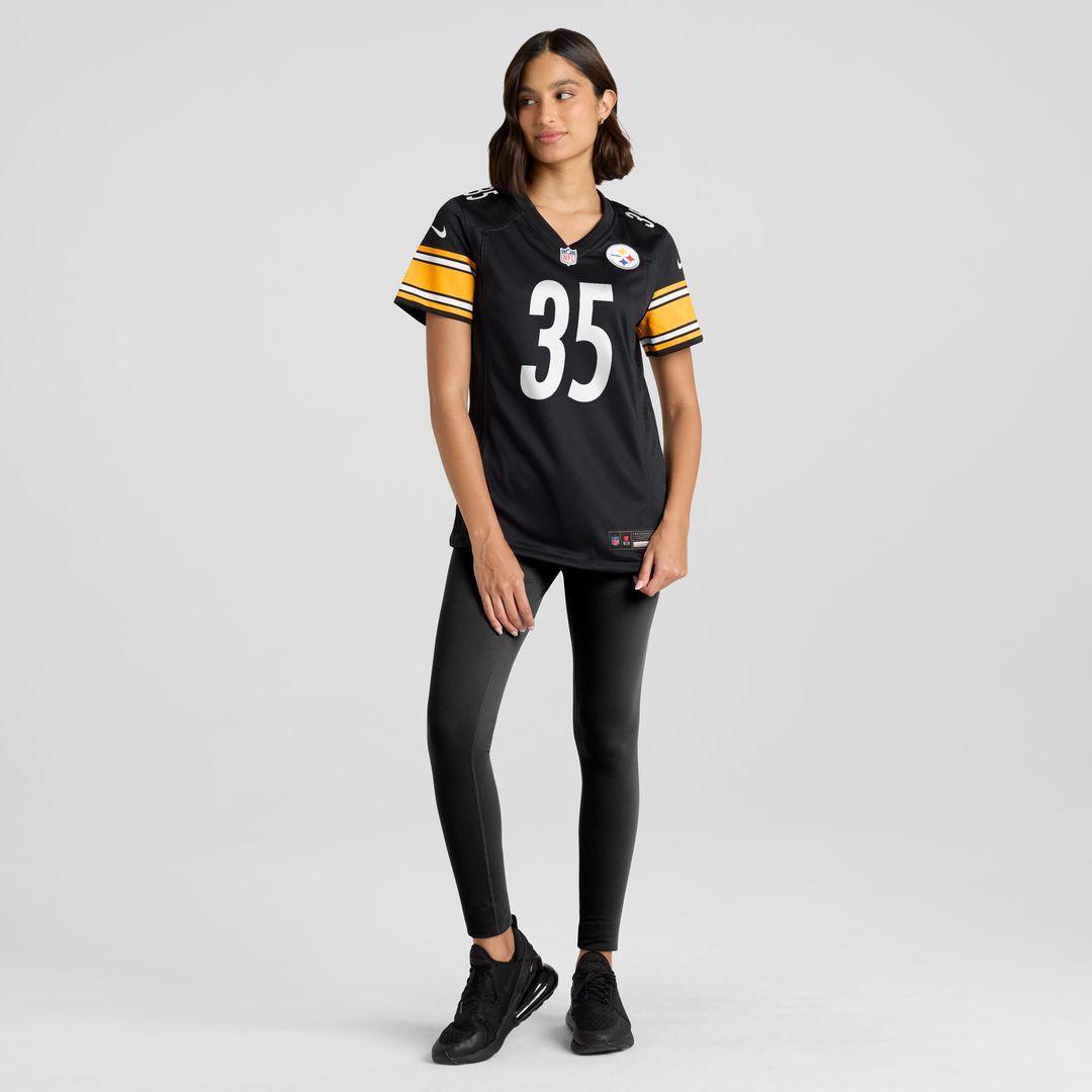 Jamel Dean Pittsburgh Steelers Nike Women's Team Game Jersey - Black Official NFL Team Apparel Football Fan Gear