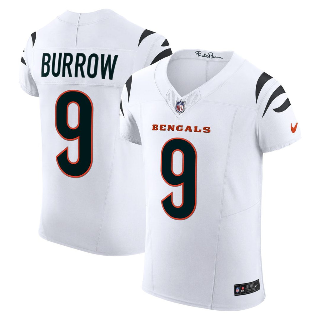 Joe Burrow Cincinnati Bengals Nike Vapor F.U.S.E. Elite Jersey - White Official NFL Team Apparel Football Fan Gear