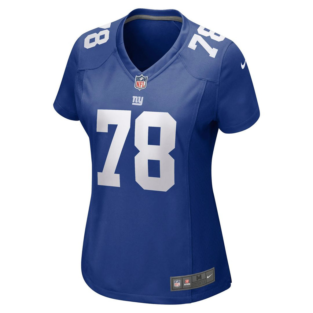 Andrew Thomas New York Giants Nike Women's Game Jersey - Royal Official NFL Team Apparel Football Fan Gear