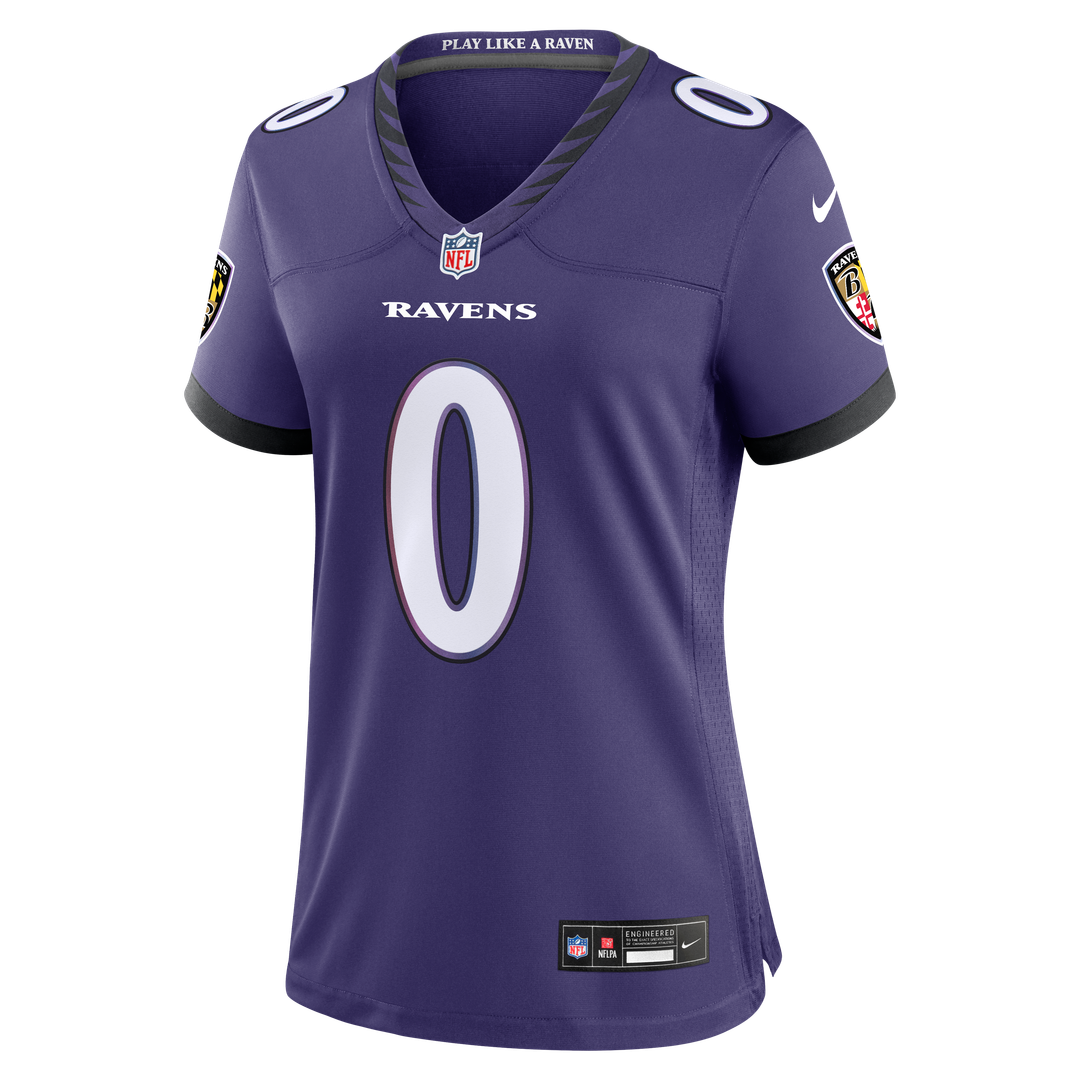 Roquan Smith Baltimore Ravens Nike Women's Team Game Jersey - Purple Official NFL Team Apparel Football Fan Gear