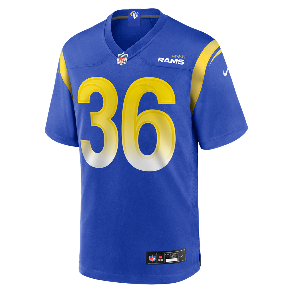 Charles Woods Los Angeles Rams Nike Game Jersey - Royal Official NFL Team Apparel Football Fan Gear