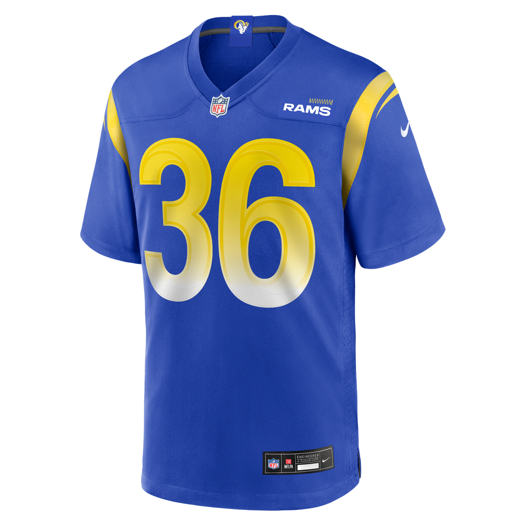 Charles Woods Los Angeles Rams Nike Game Jersey - Royal Official NFL Team Apparel Football Fan Gear