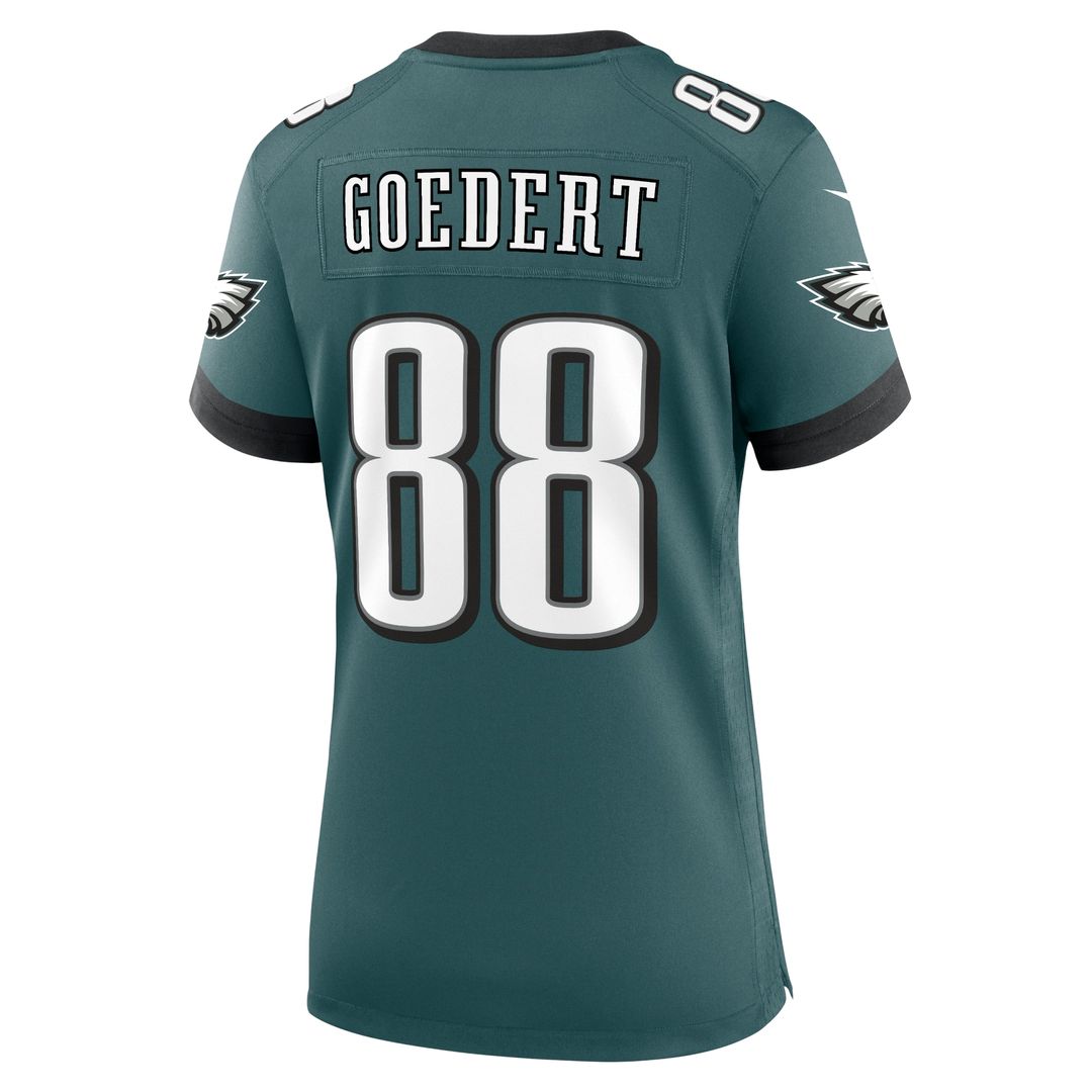 Dallas Goedert Philadelphia Eagles Nike Women's Team Game Jersey - Midnight Green Official NFL Team Apparel Football Fan Gear