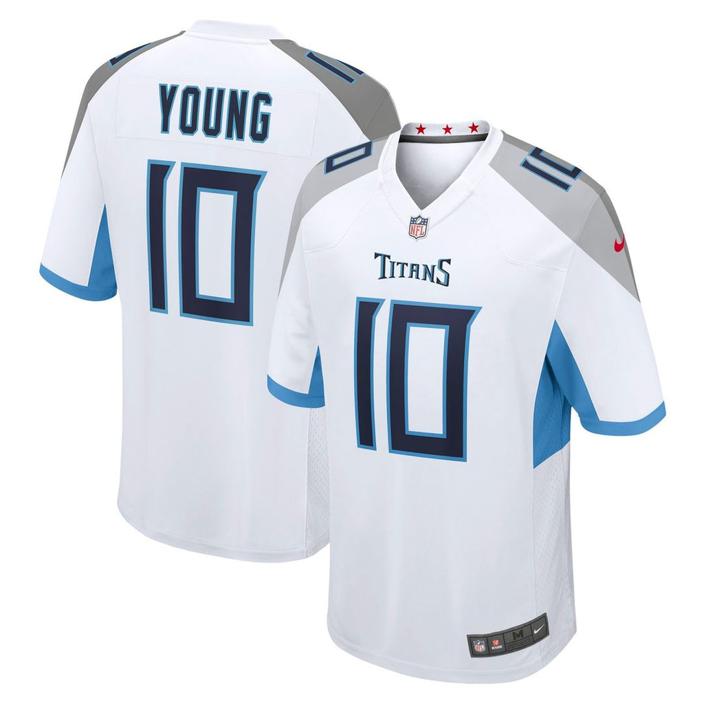 Vince Young Tennessee Titans Nike Retired Player Game Jersey - White Official NFL Team Apparel Football Fan Gear