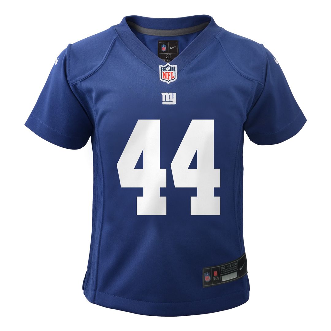 Cam Skattebo New York Giants Nike Preschool Game Jersey - Royal Official NFL Team Apparel Football Fan Gear