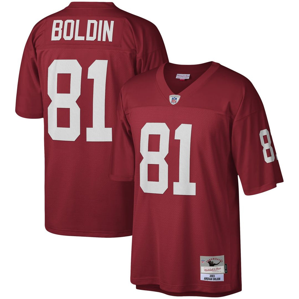 Anquan Boldin Arizona Cardinals Mitchell & Ness Legacy Replica Jersey - Cardinal Official NFL Team Apparel Football Fan Gear