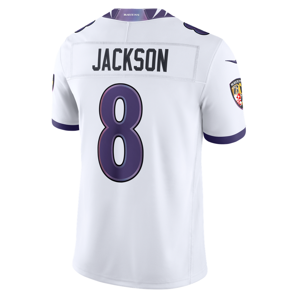 Lamar Jackson Baltimore Ravens Nike Vapor F.U.S.E. Stitched Limited Jersey - Purple Official NFL Team Apparel Football Fan Gear