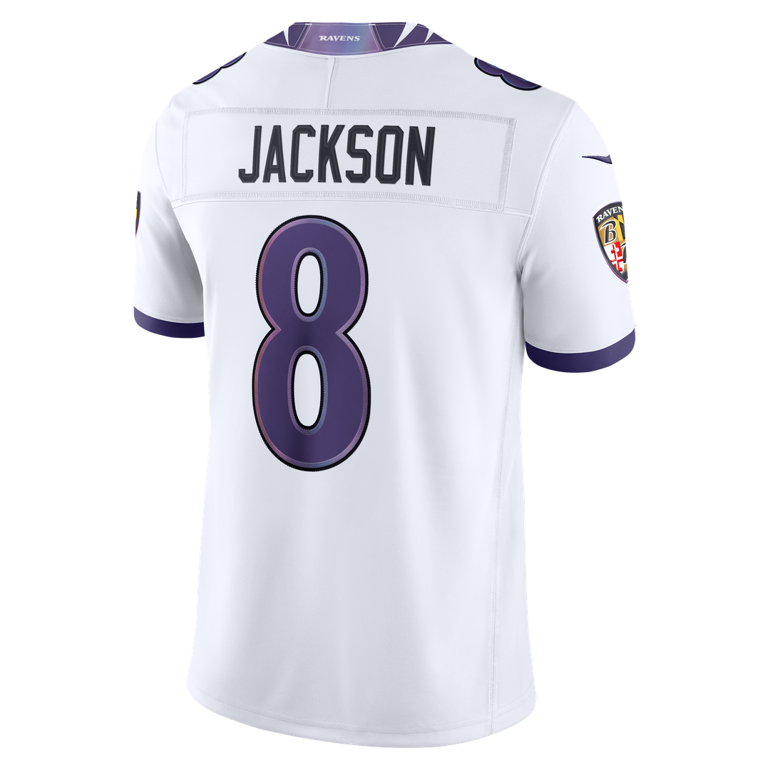 Lamar Jackson Baltimore Ravens Nike Vapor F.U.S.E. Stitched Limited Jersey - Purple Official NFL Team Apparel Football Fan Gear