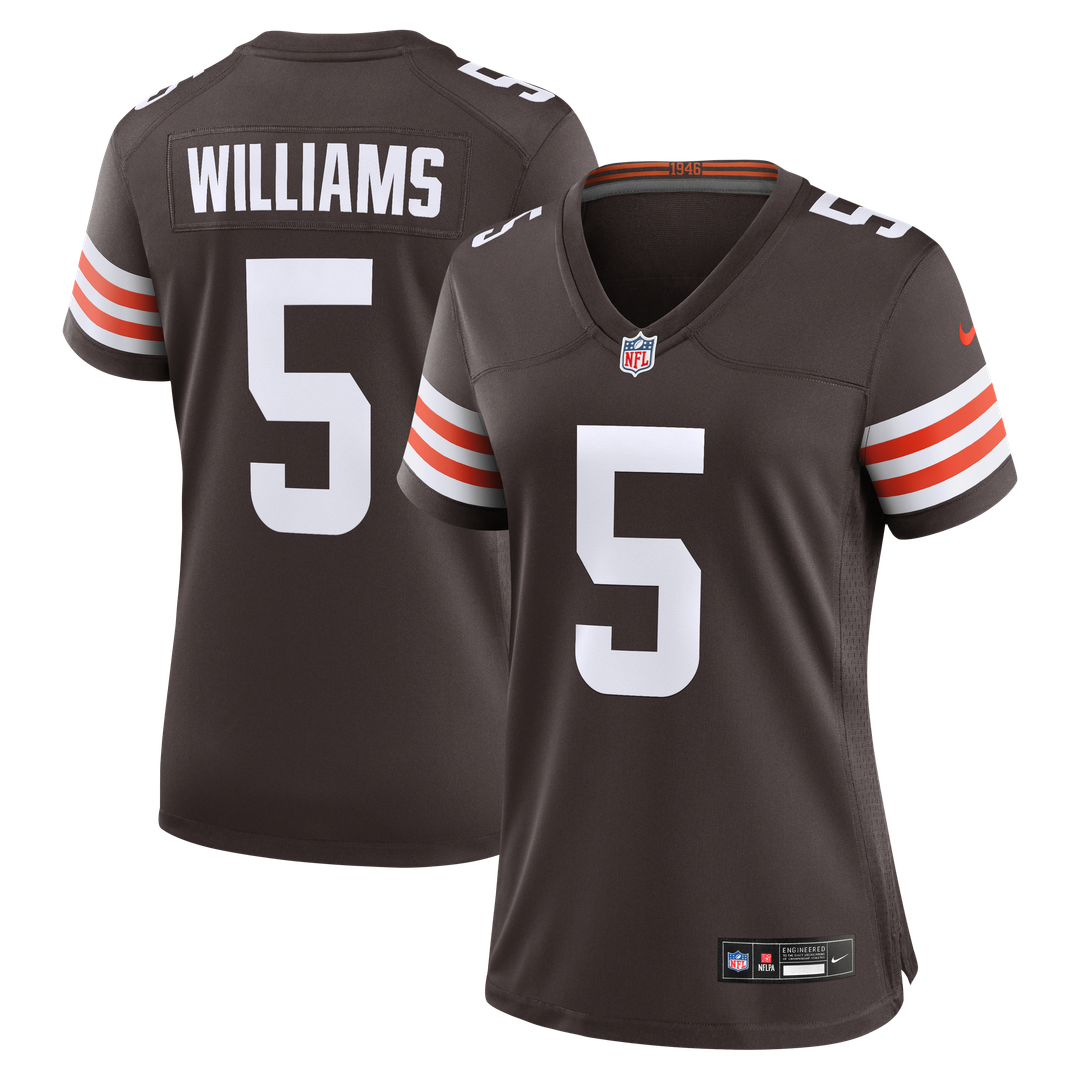 Quincy Williams Cleveland Browns Nike Women's Team Game Jersey - Brown Official NFL Team Apparel Football Fan Gear