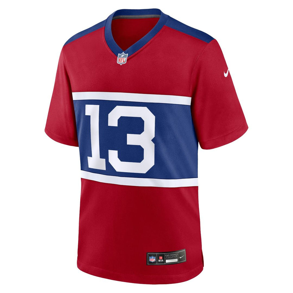 Jalin Hyatt New York Giants Nike Youth Game Jersey - Red Official NFL Team Apparel Football Fan Gear