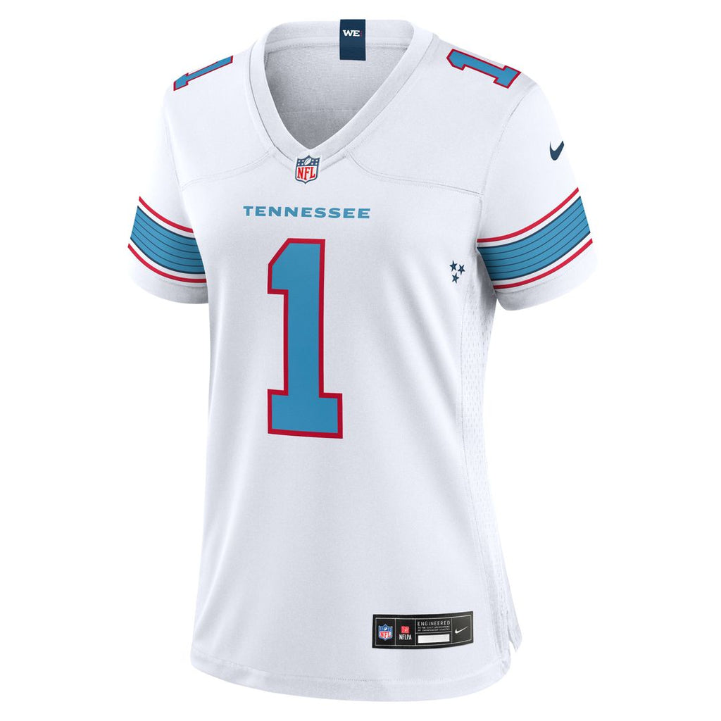 Cameron Ward Tennessee Titans Nike Women's Game Jersey - White Official NFL Team Apparel Football Fan Gear