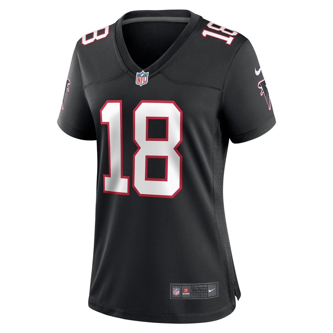 Kirk Cousins Atlanta Falcons Nike Women's Alternate Game Jersey - Black Official NFL Team Apparel Football Fan Gear