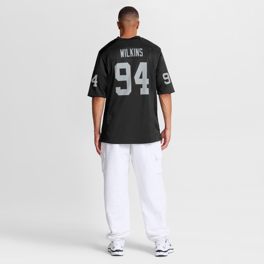 Christian Wilkins Las Vegas Raiders Nike Team Game Jersey - Black Official NFL Team Apparel Football Fan Gear